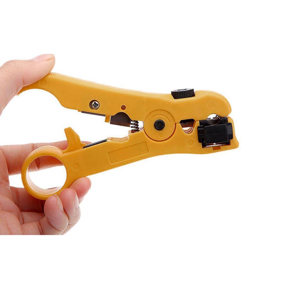 Rotary Coax Coaxial Cable Cutter Stripping Tool RG59 RG6 RG7 RG11