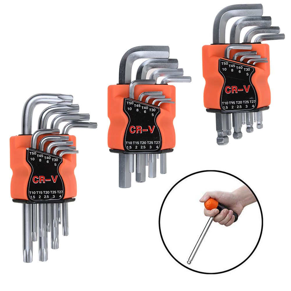 13 Pcs Metric Ball Point Hex Allen Key Set Allan Alan Alen 1.2710mm.