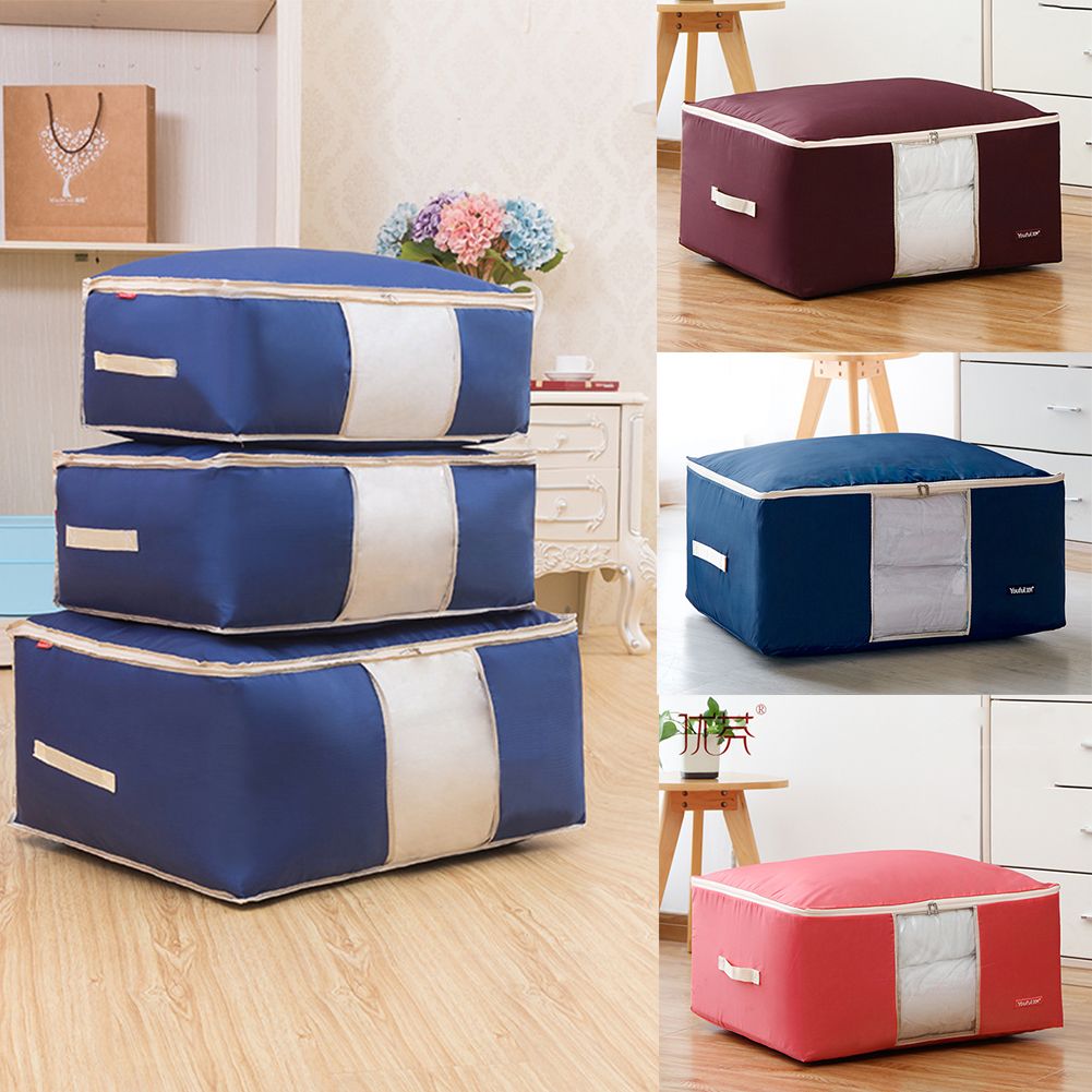 Foldable Home Big Closet Storage Bag Organizer Box Anti-bacterial Clothing//Quilt