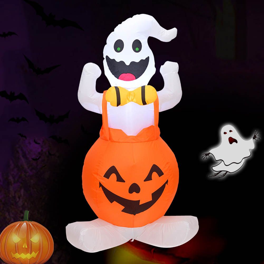 Patio Lawn Garden Occasions Inflatable Flashing Lights Pumpkin