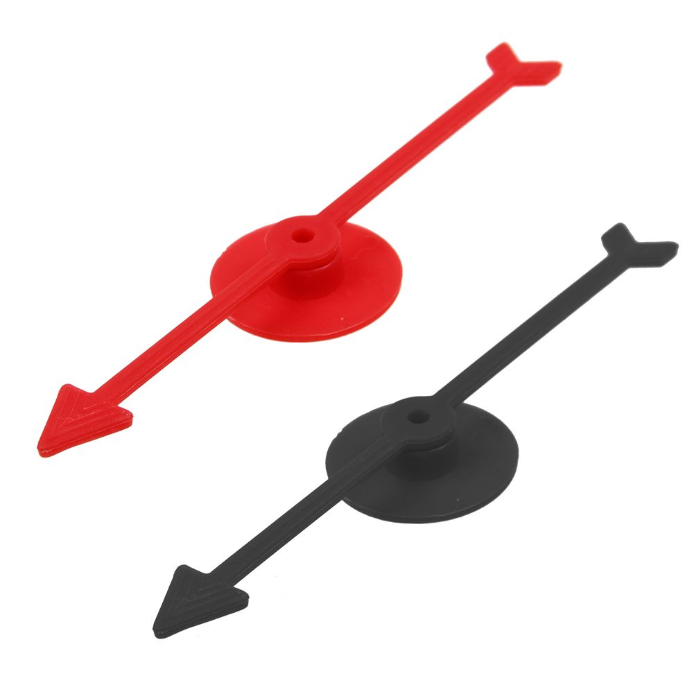 5pcs 4 Inch Arrow Game Spinners Plastic Spinner in 2 Colors for School