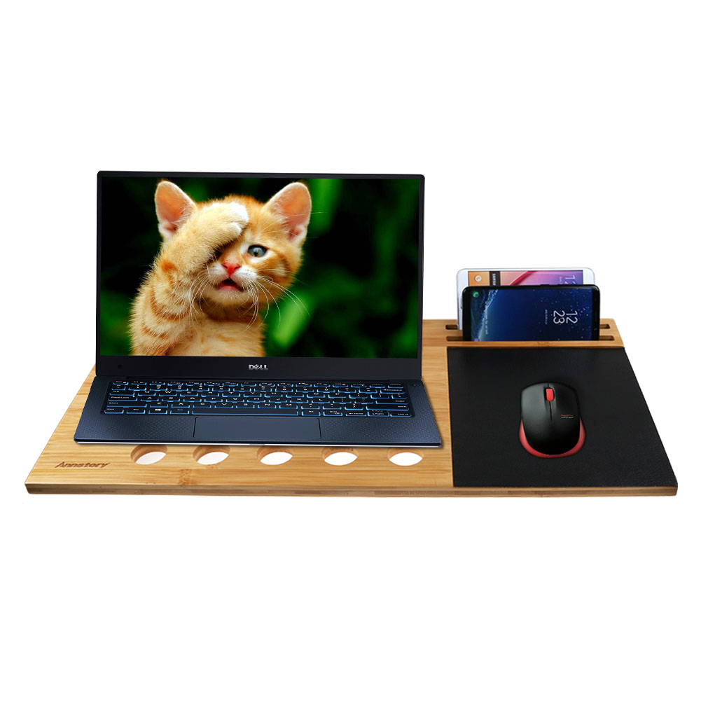 Laptop Cushion Pillow Desk Lap desk Bed Sofa Tray Suit for 15.6