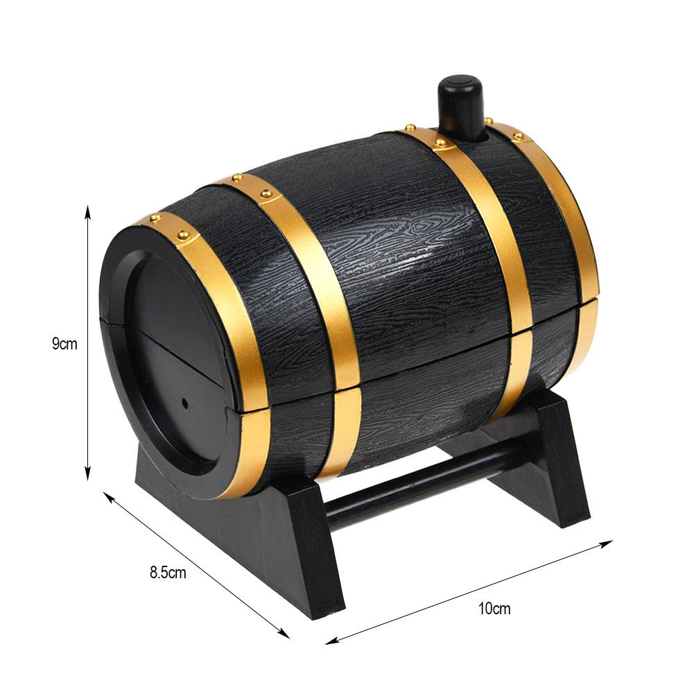 Toothpick Automatic Holder Box Dispenser Home Barrel Decor House Shaped Eyeful