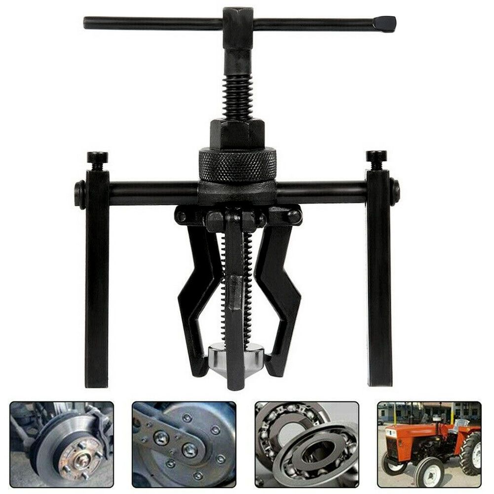 Carbon Steel 3-Jaw Pilot Inner Bearing Puller Tool Kit 3 Jaw Inner Bearing Puller Gear Extractor Heavy Duty Automotive Machine Top Sell
