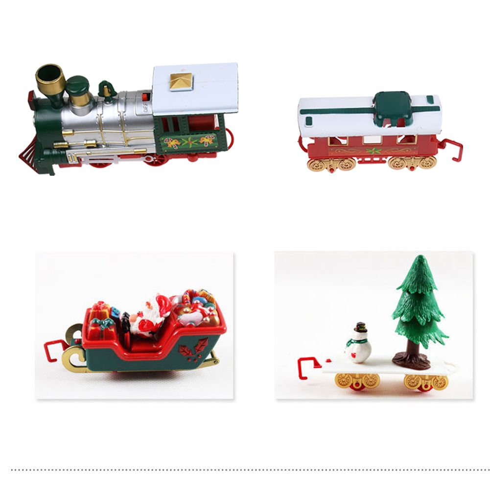 small electric christmas train set