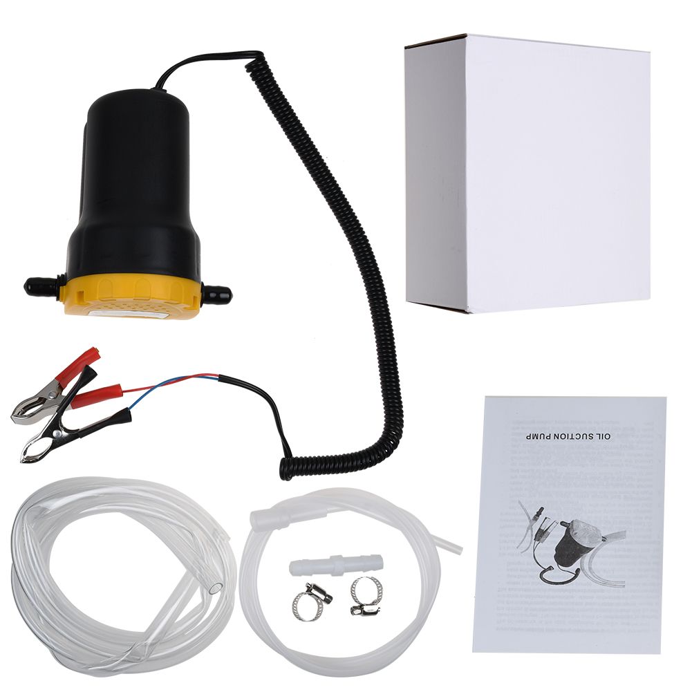 12V Ölabsaugpumpe 60W – Für Diesel, Motoröl, Heizöl, Bis Zu 250 L/h Durchfluss