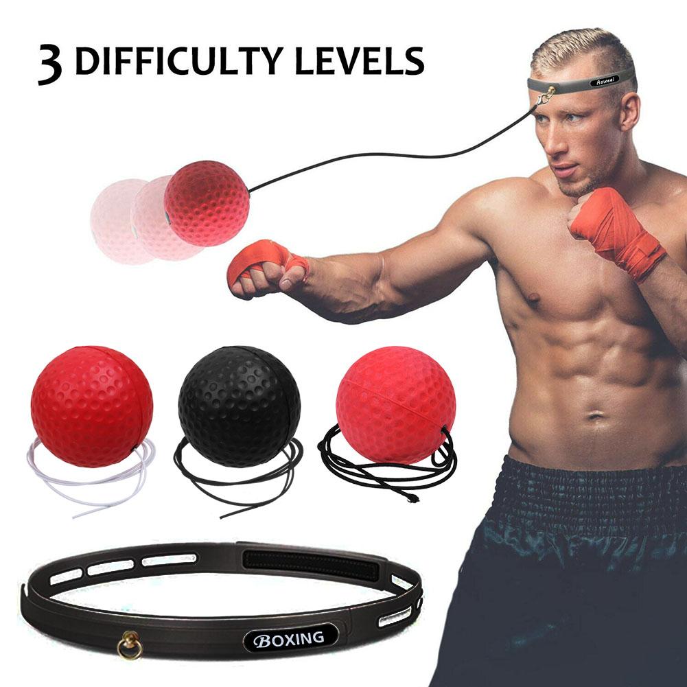 Boxing Punching Exercise Fight Ball With Headband For Reflex Speed ...