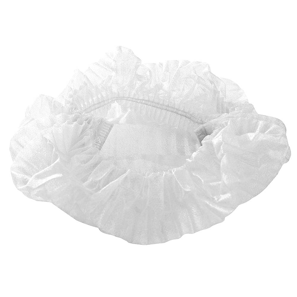 100PCS Disposable Hair Net Bouffant Cap Non Woven Stretch Dust Cap Head