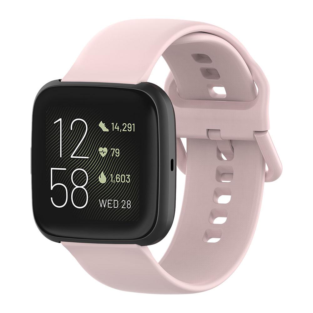 For Fitbit Versa 2/Versa Lite/Versa Replacement Silicone Sport Watch ...