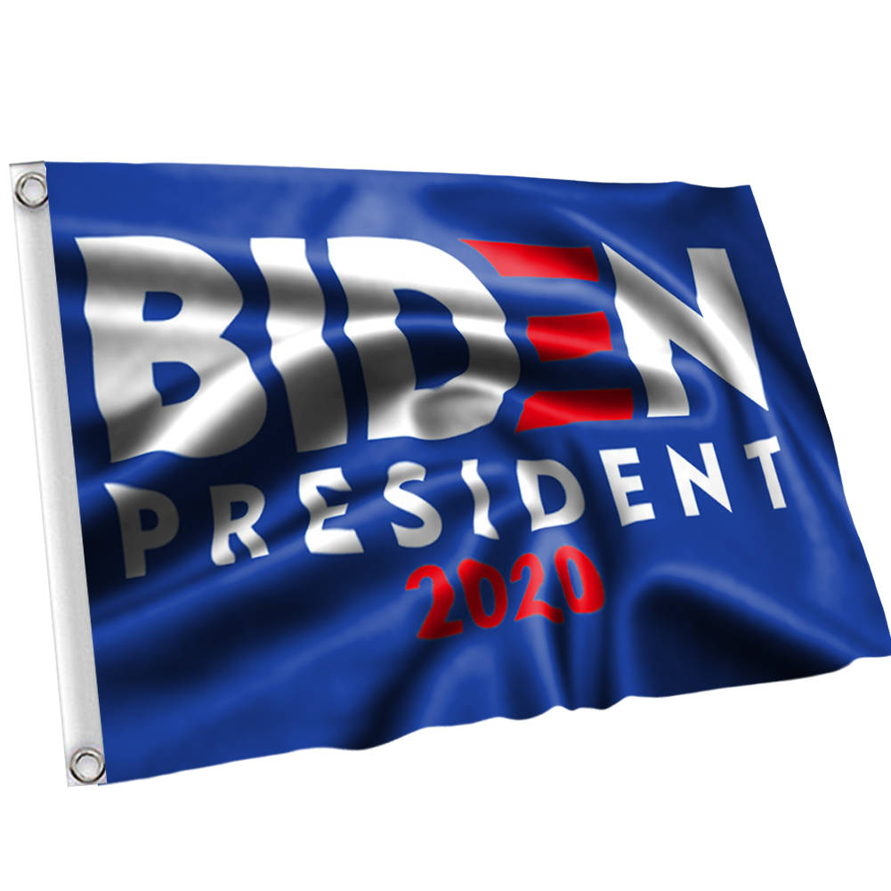 Joe Biden Flag For President 2020 - Half Star RWB Flag 3x5 ...