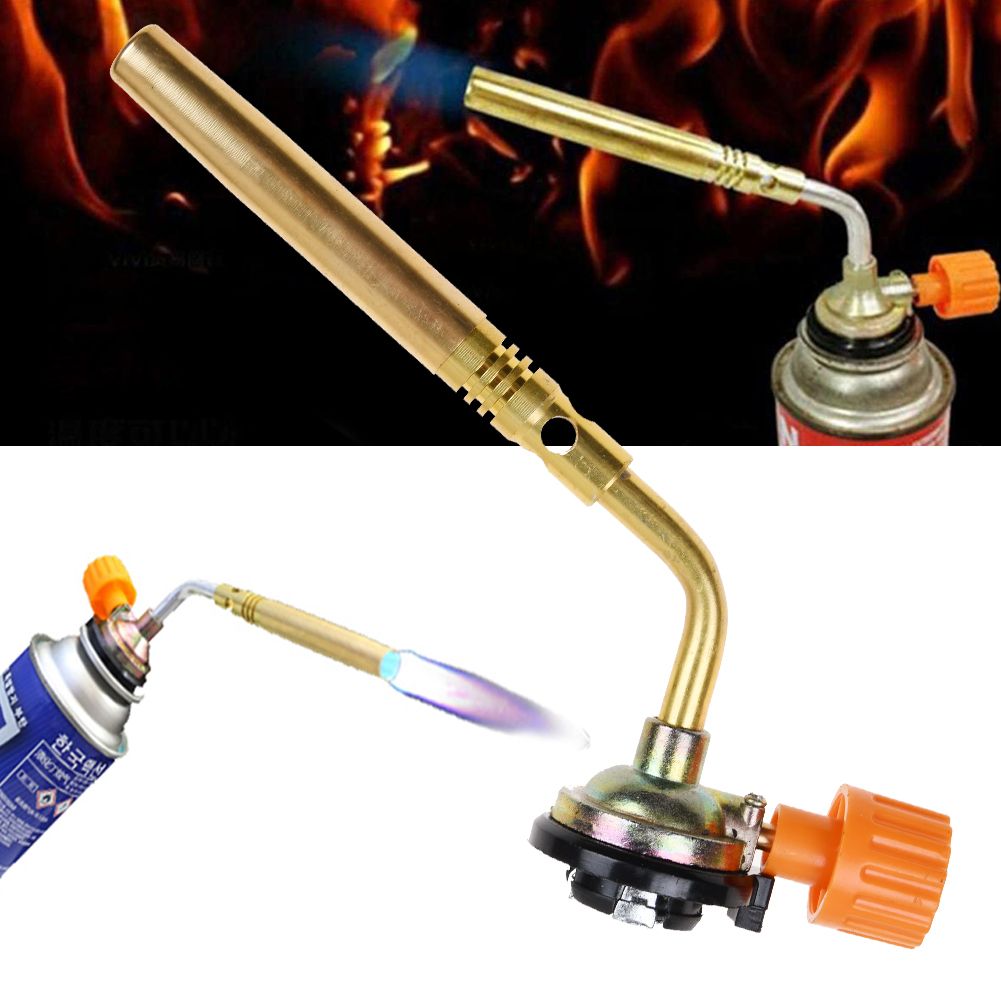 Metal Flame Gun BBQ Heating Ignition Butane Camping Gas 2019 Torch Welding S0S6