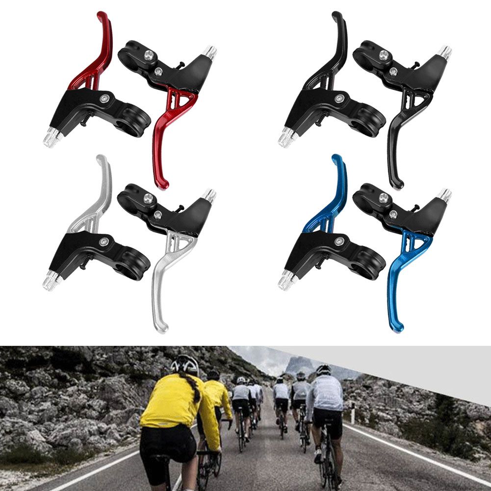 1Pair Brake Levers V-Brakes Set Handle Gear For BMX Mountain Bike MTB Bicycle US