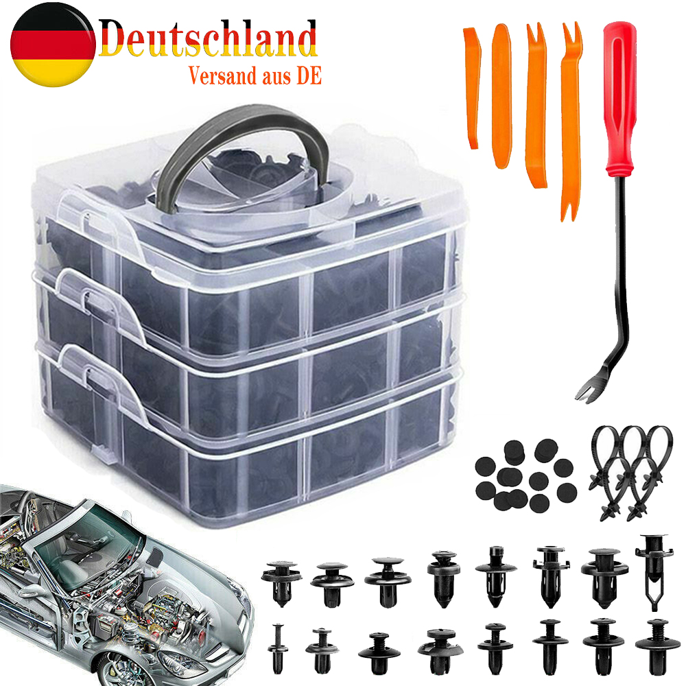 OBEST Auto Kabelclips Set - 150-tlg Sortiment Für Kabelbaum