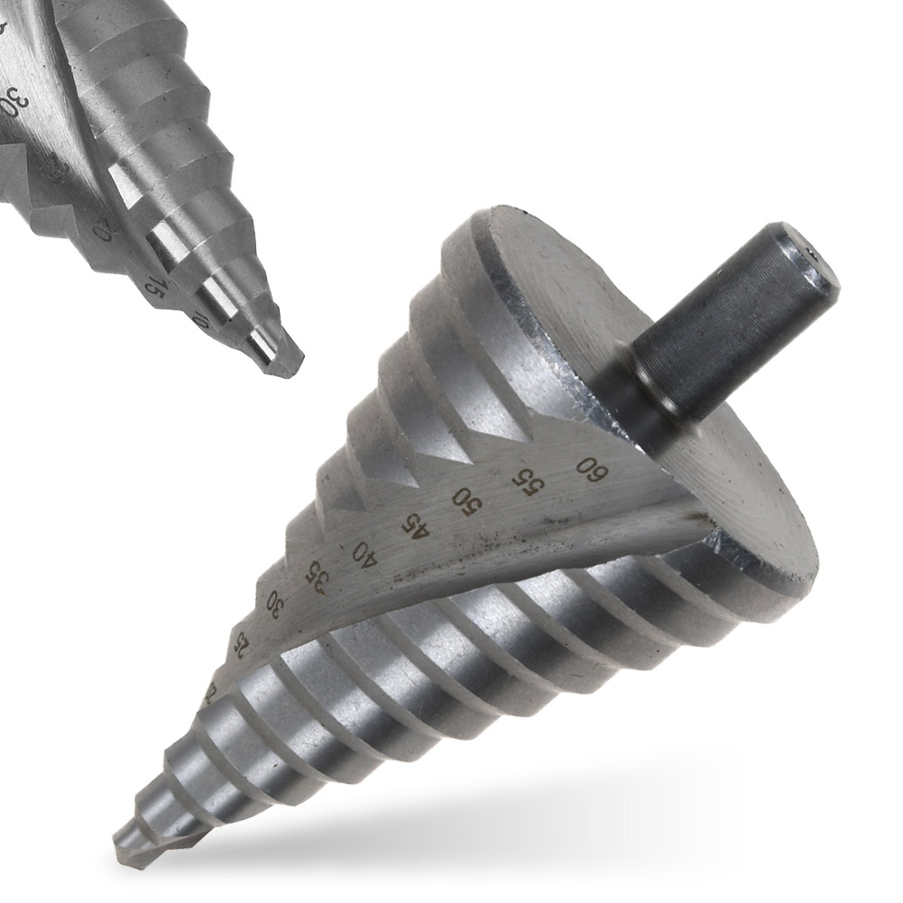 HSS Titan Fräser 6-60mm HSS Konusbohrer Schälbohrer Senker