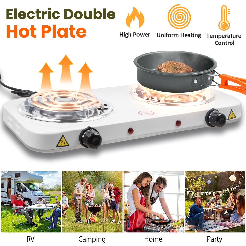 new Hot Plates Portable Electric Burner 100W Single Stove Mini