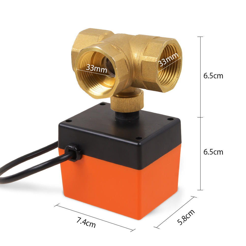 WIC 3-Wege Magnetventil 1/2 Zoll – 220V AC, Für Luft, Elektrisch Gesteuert