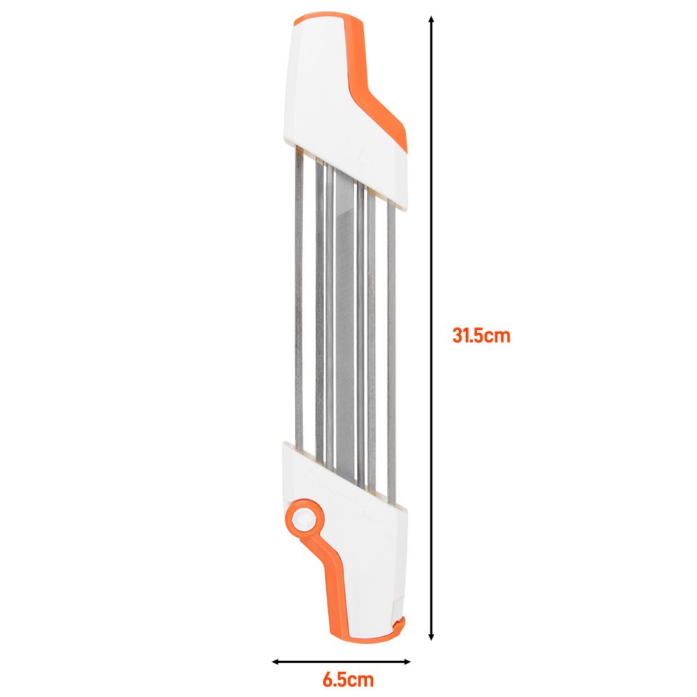 30-tlg. Diamant Kettensägen Schärfer Set - 3 Größen Für Kettenschärfung