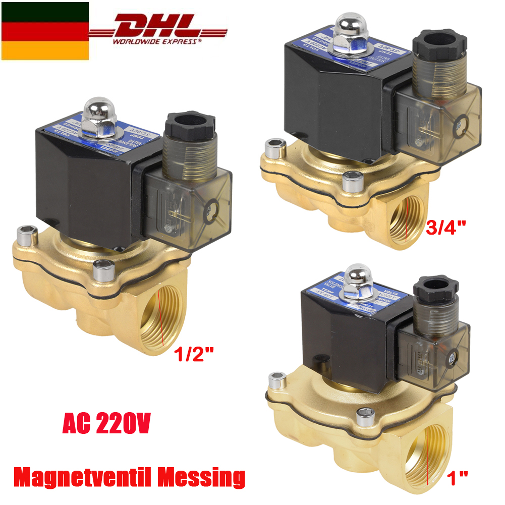 5009325 | BENDER Magnetventil 230 V 11/4", Stromlos Geschlossen, 0,1-10 Bar