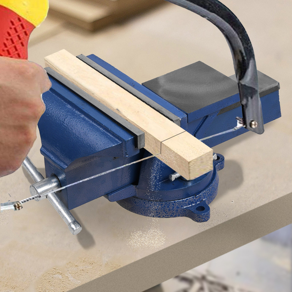 Bituxx Schraubstock 200 Mm Mit Amboss - Robuster Parallelschraubstock Für Werkstatt Und Werkbank
