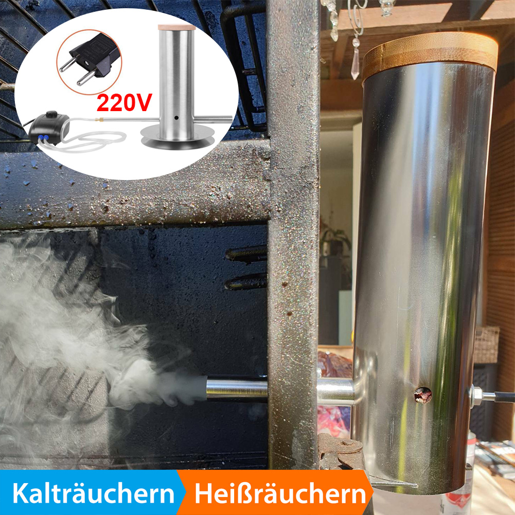 Elektrischer Kaltrauchgenerator Mit Pumpe Aus Edelstahl | Für Räucheröfen & Smoker