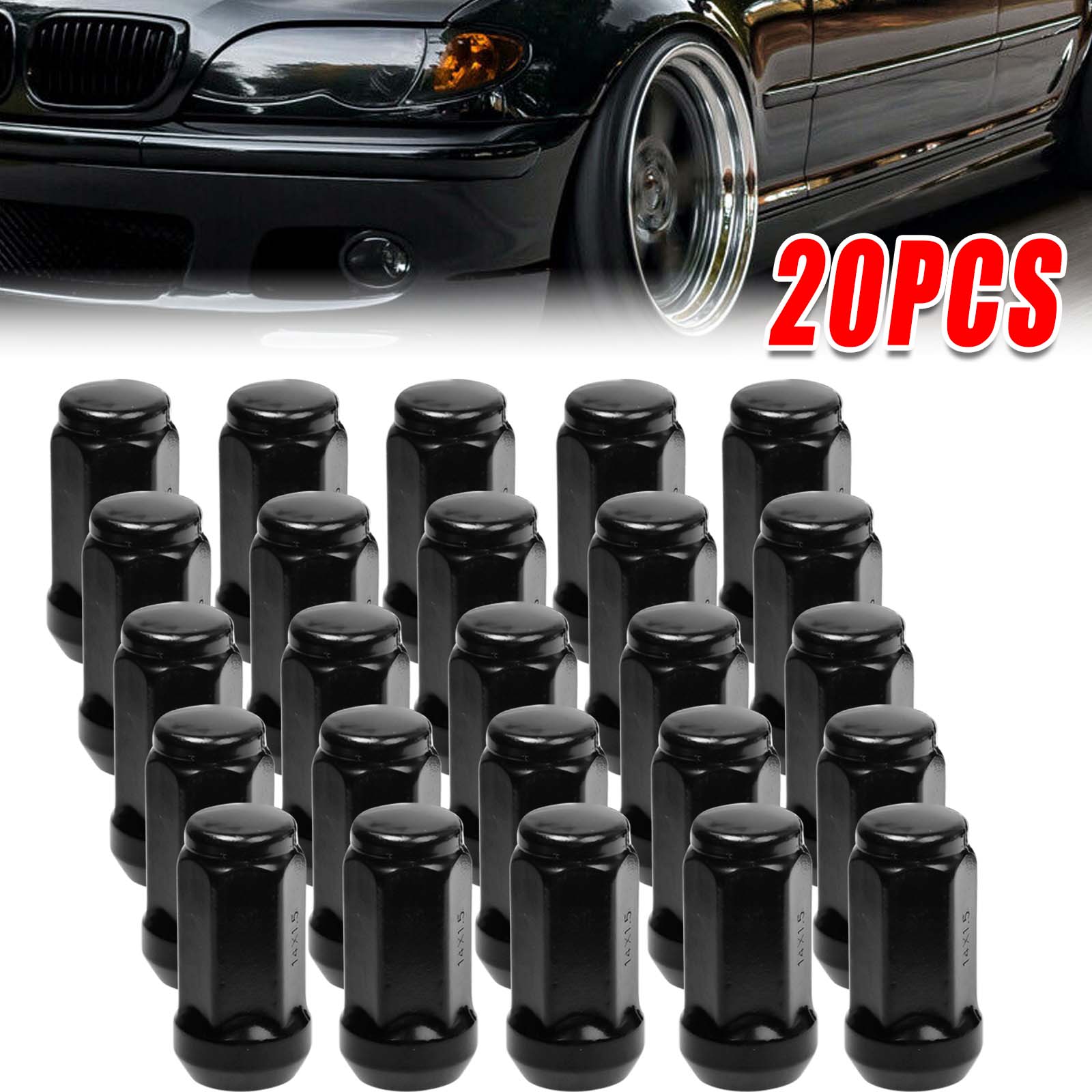 thumbnail image 2 of Ellis Excellence M14 X 1.5 Alloy Wheel Nuts – 19mm Hex – For Ford Transit Custom (Set Of 20) 2 of 6