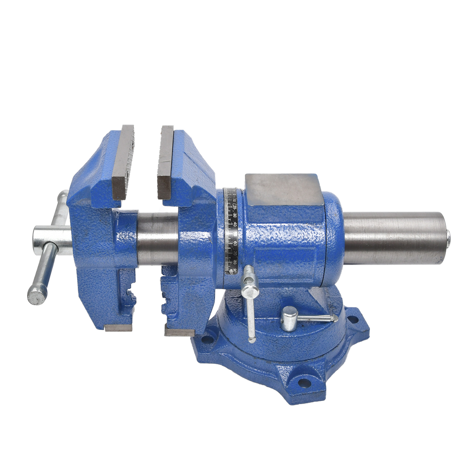 thumbnail image 2 of PRIMO 4-Inch Pipe And Bench Vise - 360?? Swivel Base Drop-Forged Workshop Tool 2 of 9
