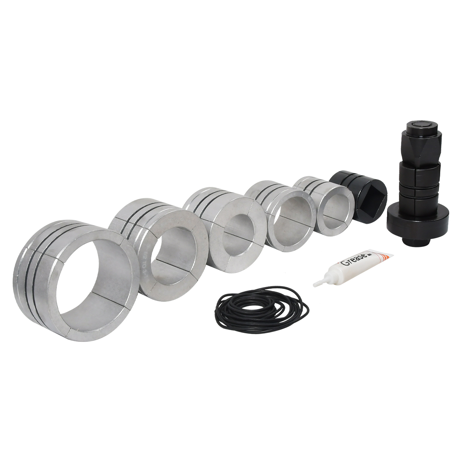 SUDEG Hydraulischer Auspuffrohr-Expander Set - 1-5/8" Bis 4-1/4" Für Auto & Motorrad