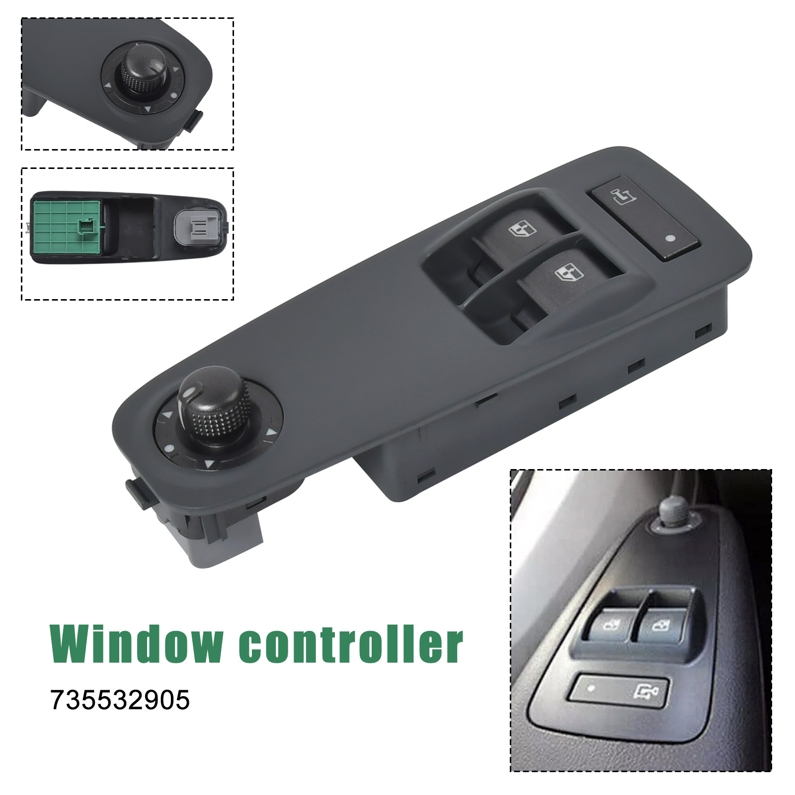 Shop Window Power Switch Replacement For Peugeot Boxer Citroen Jumper Fiat Ducato 735487423 - Dick Smith
