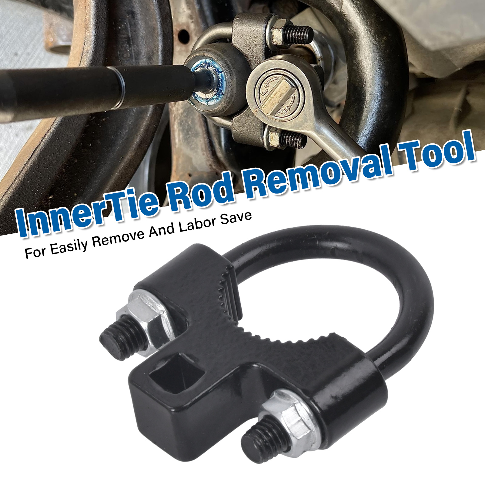 Smilfuy Inner Tie Rod Removal Tool, 3/8" Low Profile Carbon Steel