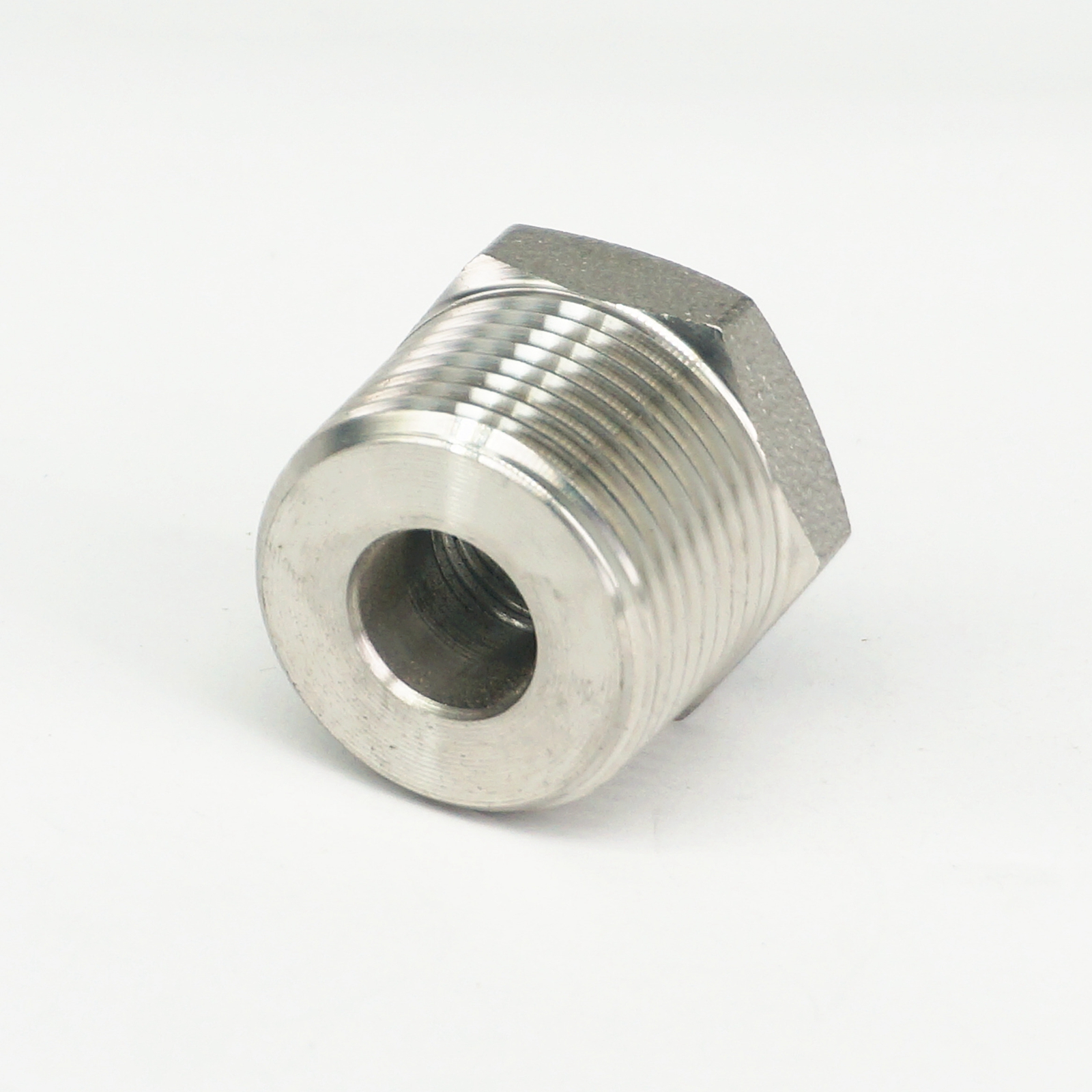 1/" NPT x 3//4/" NPT 304 Stainless Steel Reducing Bush Forged Pipe Fitting Adapters