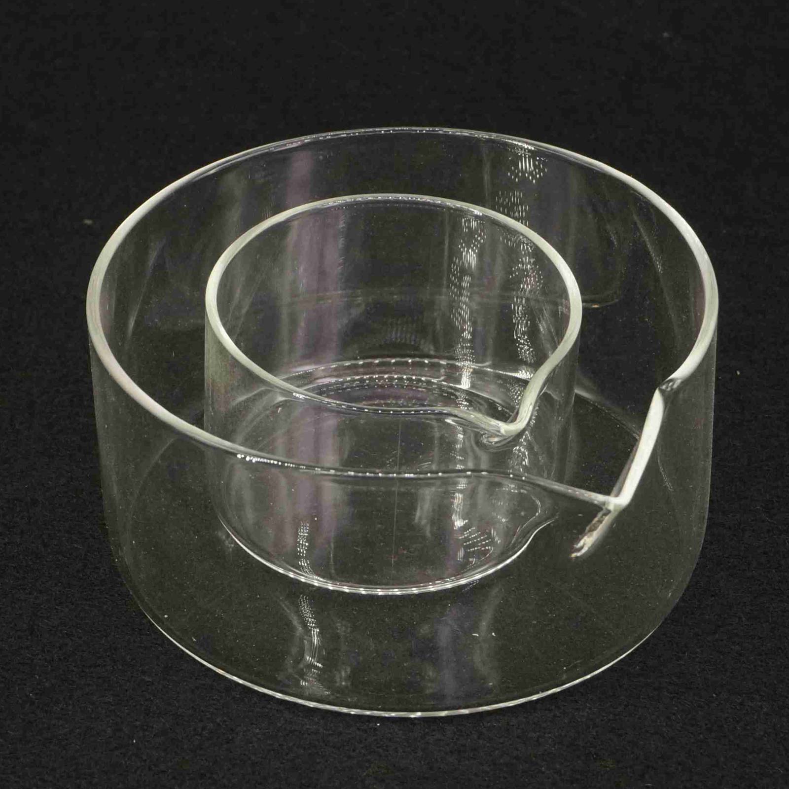60mm To 200mm Lab Glass Crystallizing Dish With Spout – Various Sizes