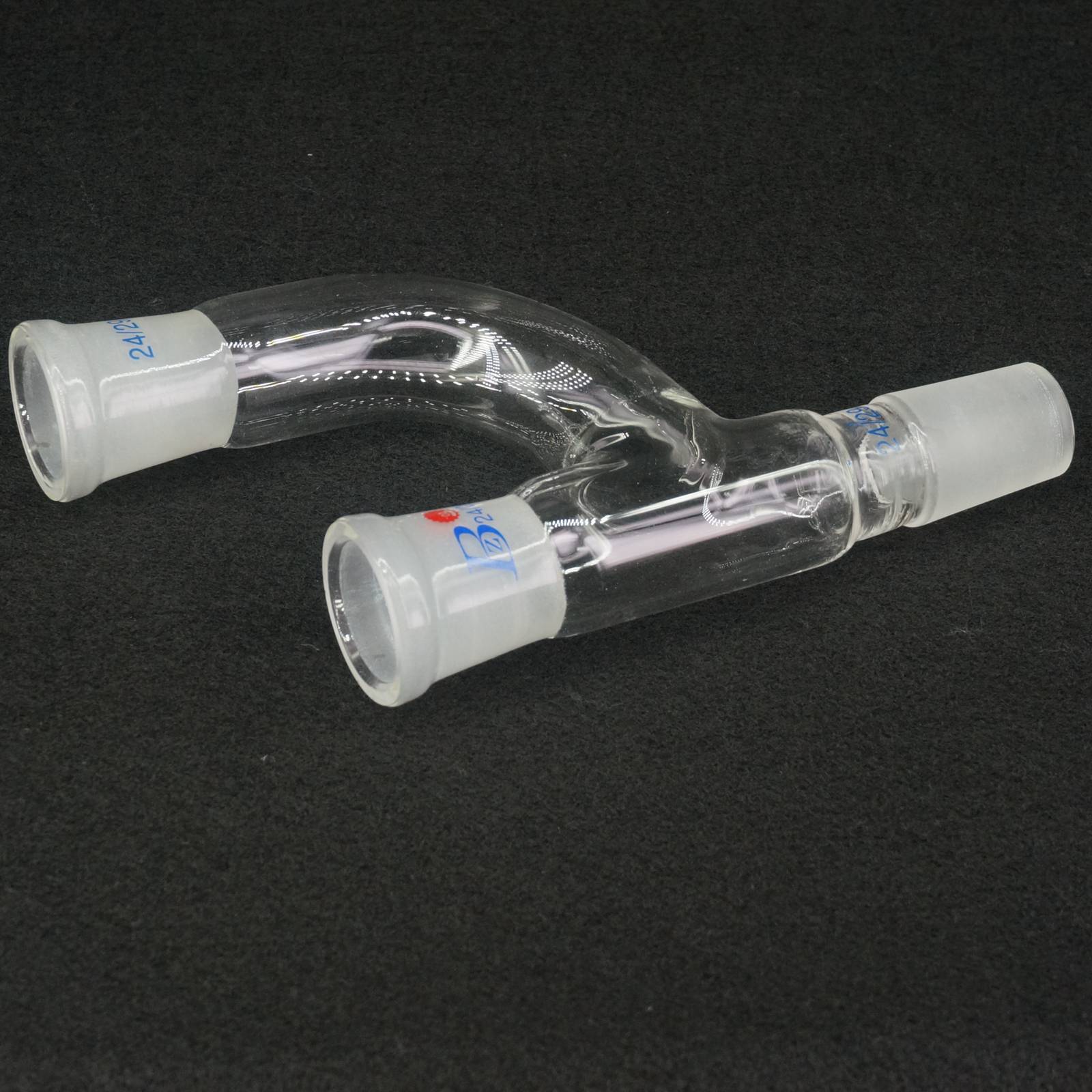 14/23 19/26 24/29 29/32 Joint 3-Way Distillation Head Adapter Lab Glass Tube - Picture 15 of 23