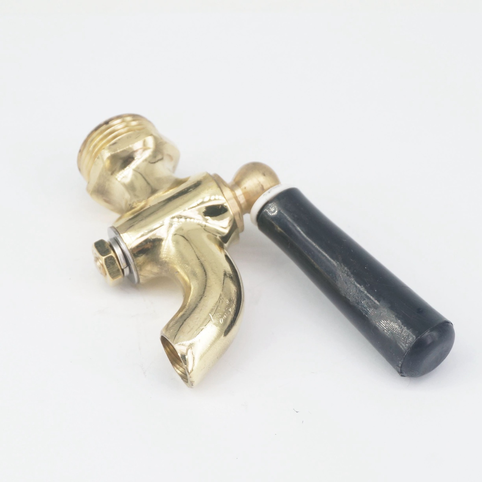 1 2 Bsp Male Small Type Hot Water Tap Antique Brass Handle Faucet