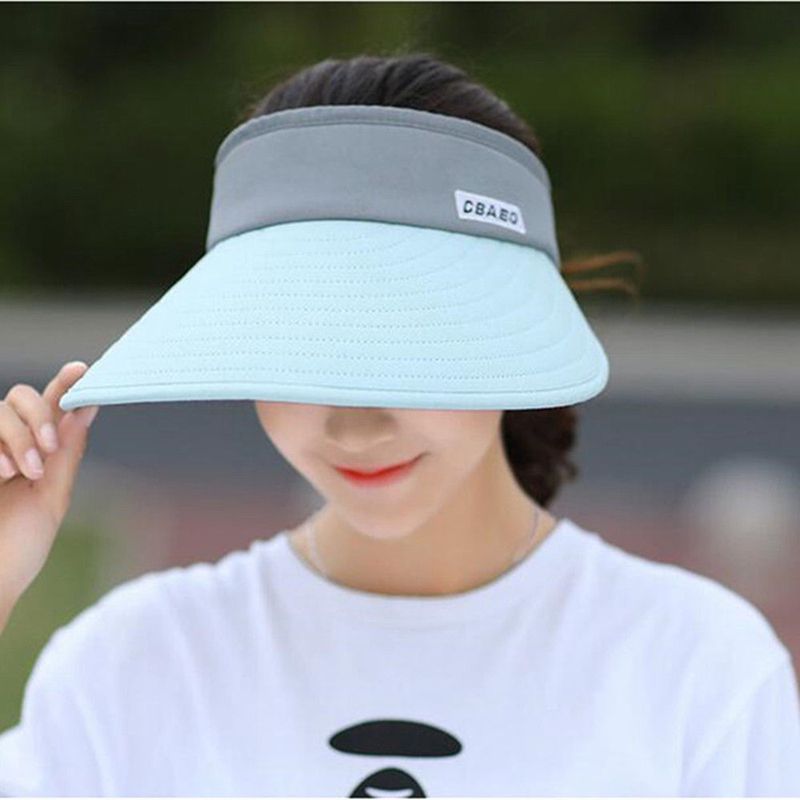 Woman Uv Protection Cap Wide Brim Visor Summer Sun Hat Foldable Outdoor Cap Hot Ebay