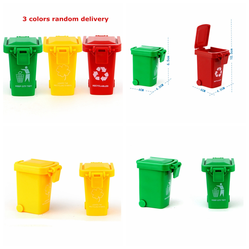 mini garbage bin toy