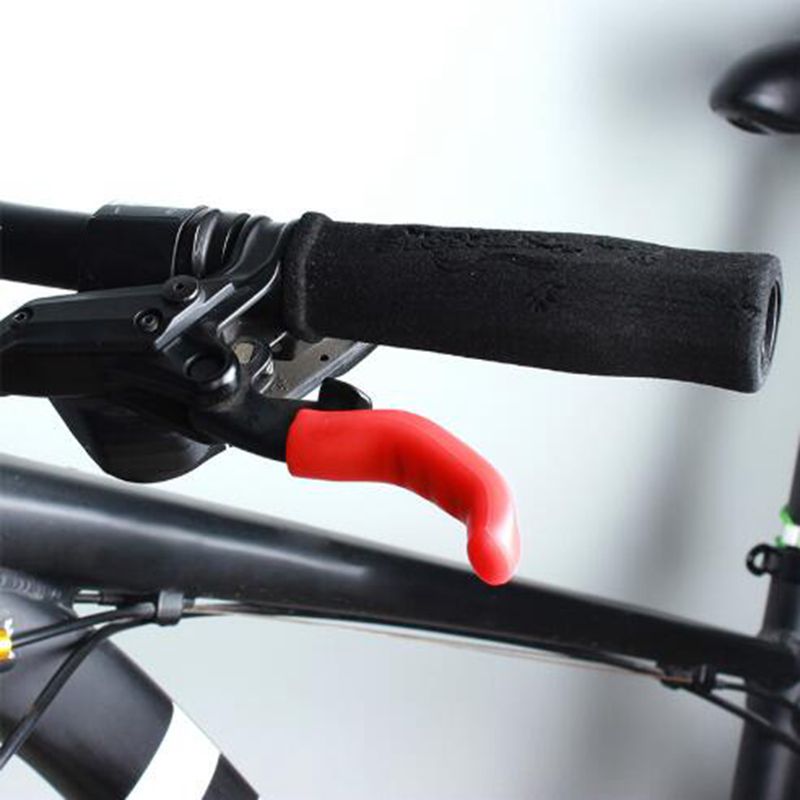 2x Bicycle Brake Lever Cover Bike Silicone Handle Sleeve Brake Grips Protector