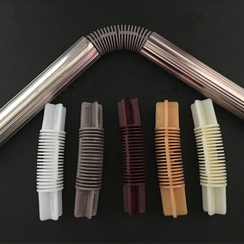 5pcs Curtain Accessories Corner Window Pole Elbow Joint Connector