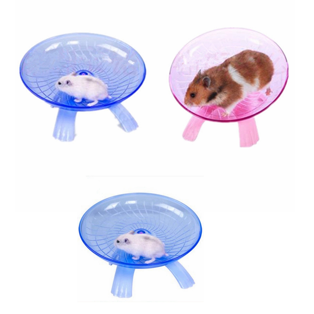 Running Disc Flying Saucer Exercise Wheel Toy for Mice Dwarf Hamsters Pet 18cm g