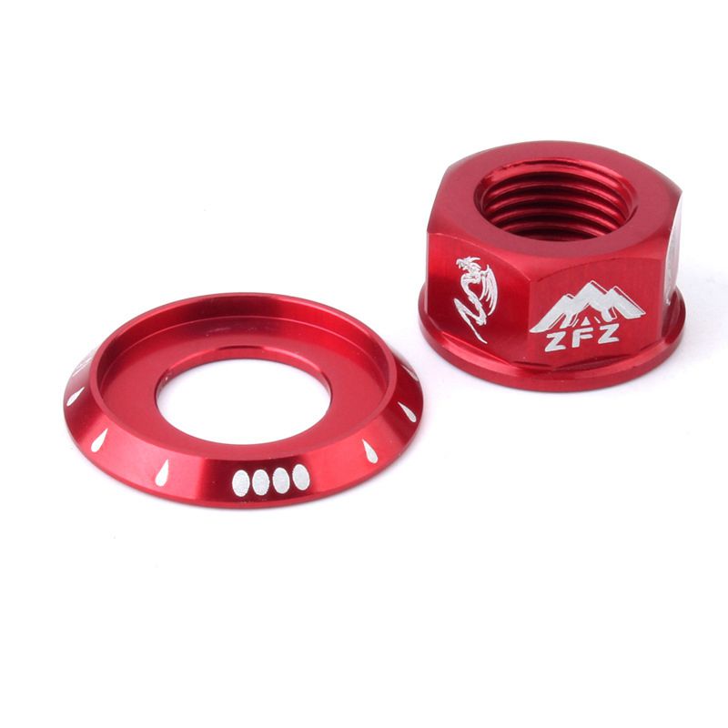 Bicycle BMX Fixie Axle Screw for Rear Hub M10 Durable Track Wheel Nuts