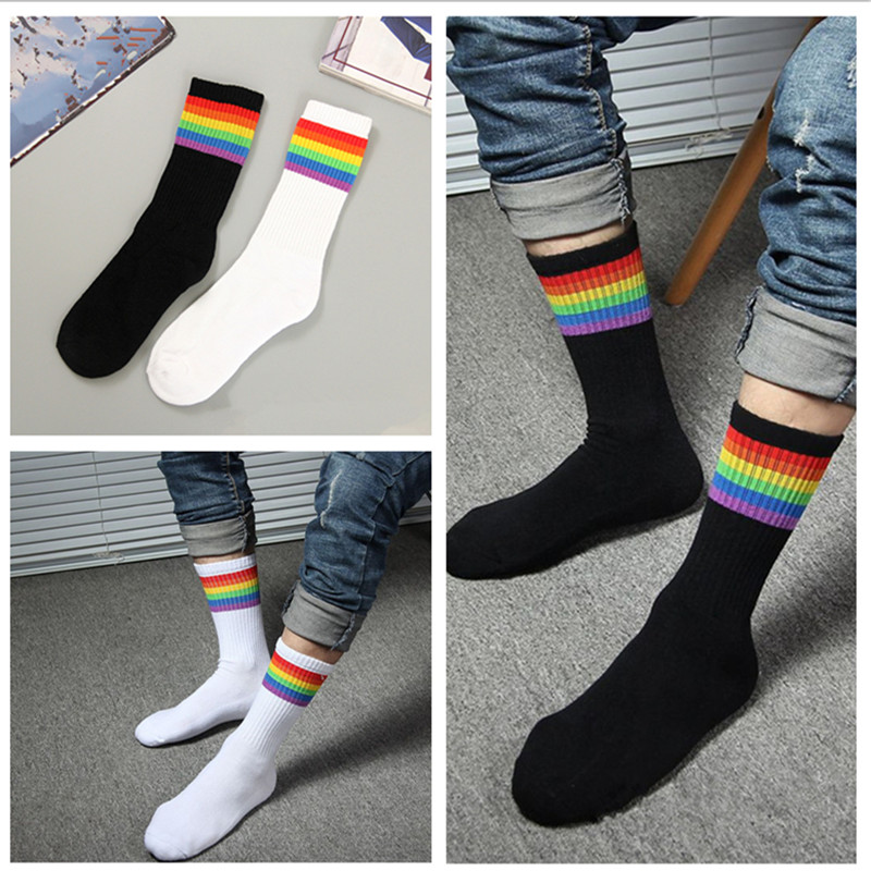 Proud Socks Novelty Socks LGBT Socks Rainbow Socks Happy Socks.