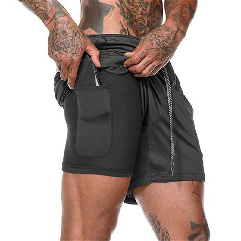 running shorts with cell phone pocket
