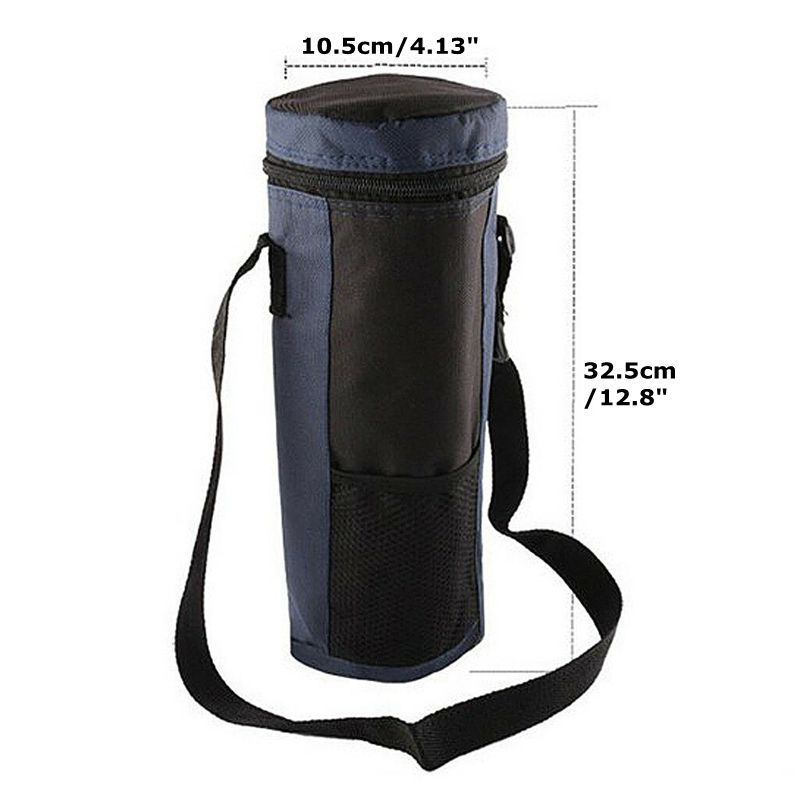 2L Waterproof Insulated Cooler Cool Carry Bag Lunch Hiking Water Drink ...