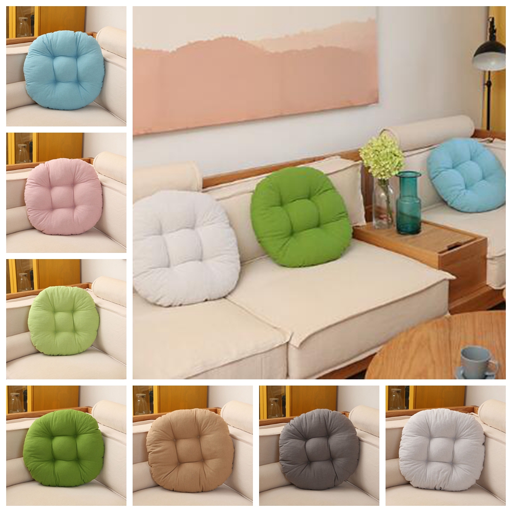Floor Pillow Chair Cushion Tatami Round Futon Pad Window Seat Mat