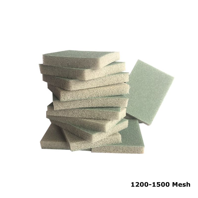 10Pcs Wet Dry Bodywork Foam Sanding Block Fine Coarse Grit Sandpaper