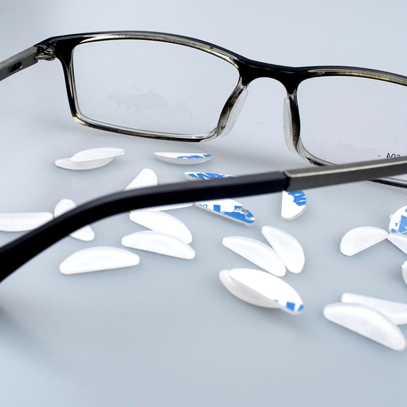 Silica gel Self Adhesive Eyeglasses Nose Pads Eyeglass Nose Pads 1 Pack