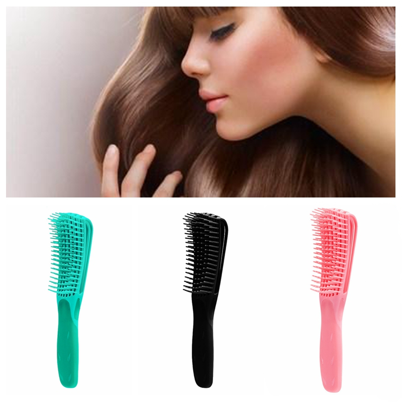 Vented Detangling Brush For Natural Hair African American Kinky