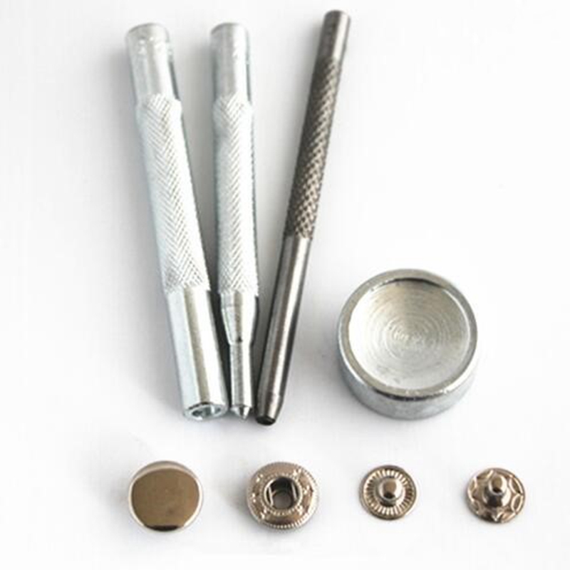 Heavy Duty Poppers Snap Fasteners Press Stud Button Leather Craft Tools ...