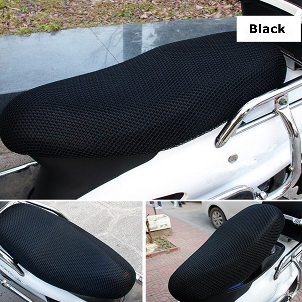 Motorbike Motorcycle Anti-Slip Cushion Mesh Net Breathable Seat