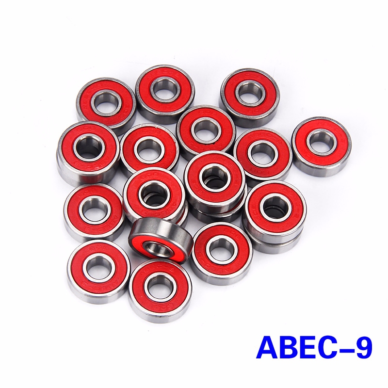 8pcs Skateboard Bearing Ceramic Sealed Ball Bearings Multi Size ABEC-9 ABEC-11 