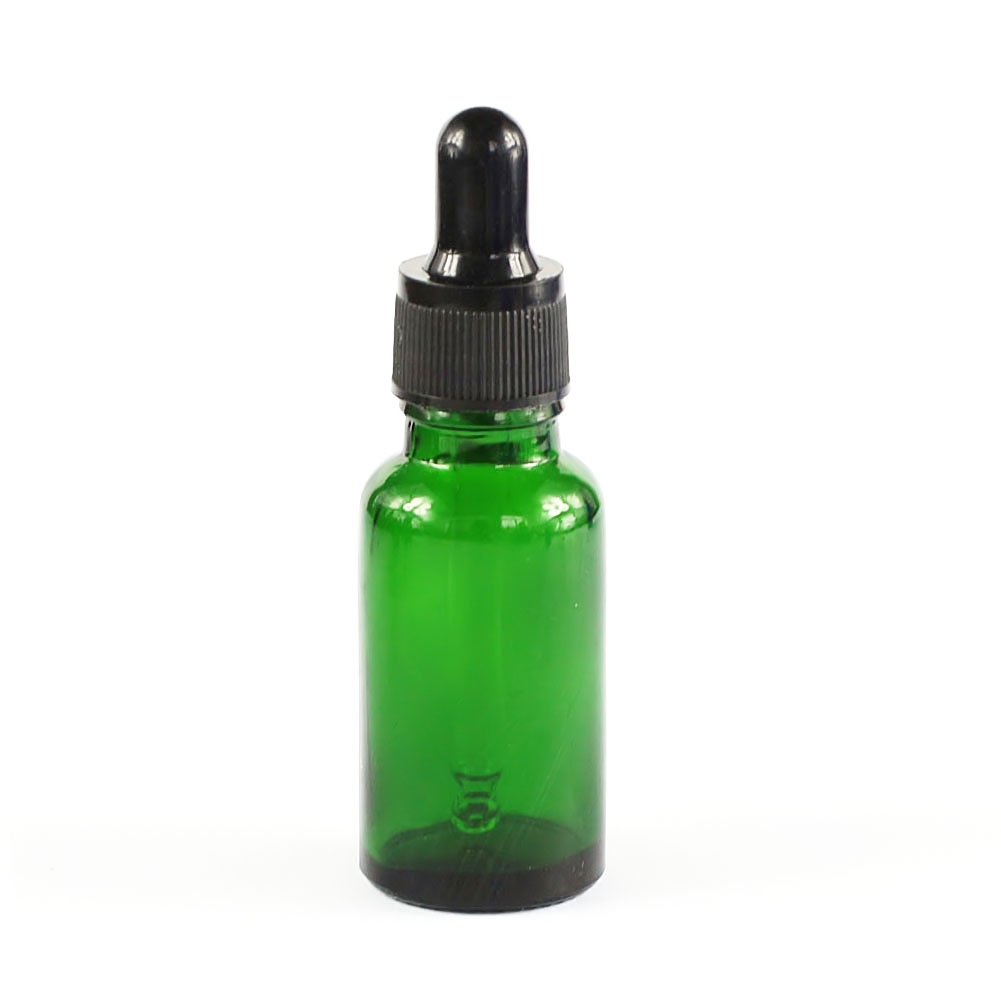 Download 5/10/15/20/30/50/100ML Green Glass Pipette Dropper Bottles ...
